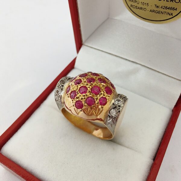 Anillo Frutilla - Oro 18kt 6,1
