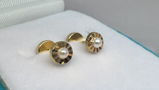 Abridores Oro 18 kt - Facetados con Perlas de cultivo