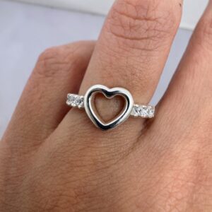 Anillo de Compromiso Plata 925 - A01