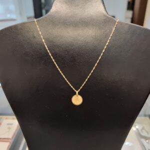 Medalla Oro 18 kt – MO0018