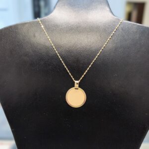 Medalla Oro 18 kt – MO0024