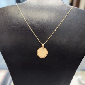 Medalla Oro 18 kt – MO0023