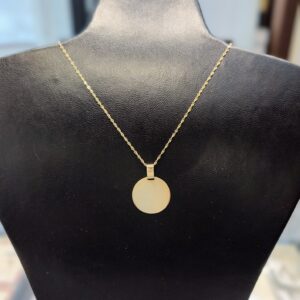 Medalla Oro 18 kt – MO0022