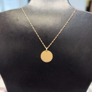 Medalla Oro 18 kt – MO0015
