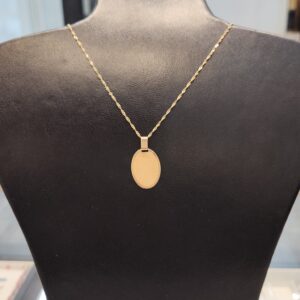 Medalla Oro 18 kt – MO0014