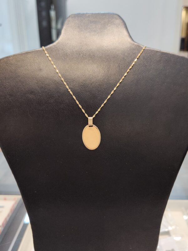 Medalla Oro 18 kt – MO0014