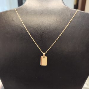 Medalla Oro 18 kt - MO0011