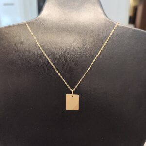Medalla Oro 18 kt - MO0010