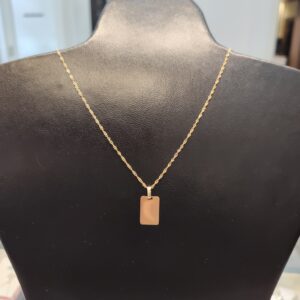 Medalla Oro 18 kt - MO0009