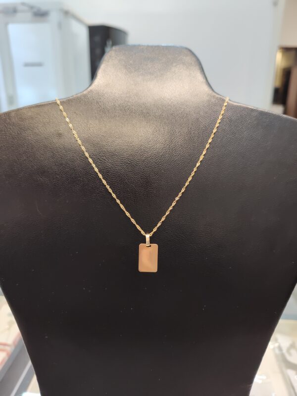 Medalla Oro 18 kt - MO0009