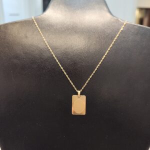 Medalla Oro 18 kt - MO0006