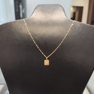 Medalla Oro 18 kt - MO0005