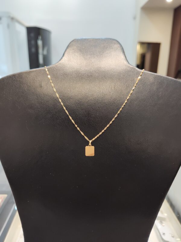 Medalla Oro 18 kt - MO0005