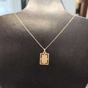 Medalla Oro 18 kt - MO0003