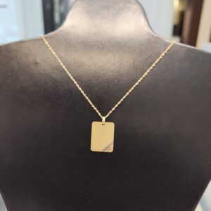Medalla Oro 18 kt - MO0002