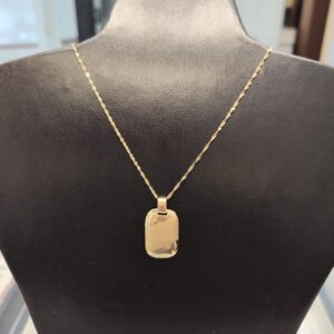 Medalla Oro 18 kt - MO0001