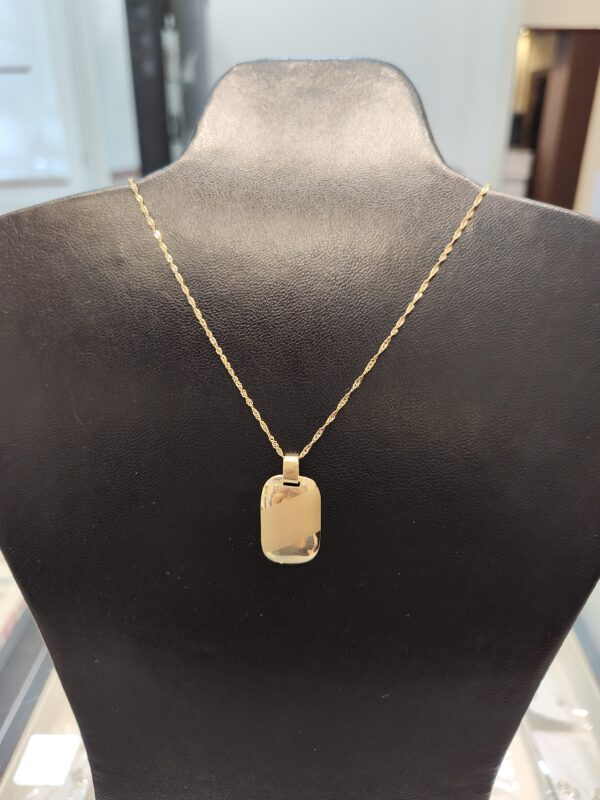 Medalla Oro 18 kt - MO0001