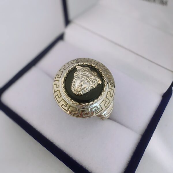 Anillo Oro 18kt Blanco - Versace