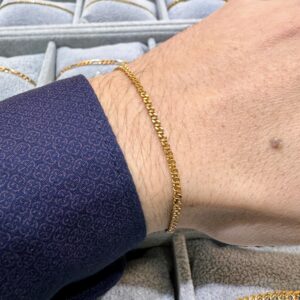 Pulsera Oro 18kt - Groumet 4,5
