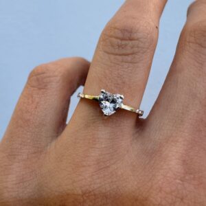 Cintillo "Amor" - Plata y Oro