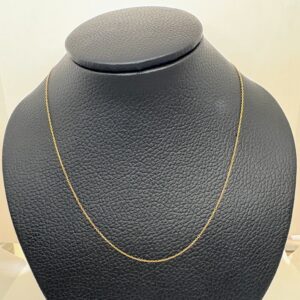 Cadena Oro 18 kt - Forcet 1,3 - 45 cm