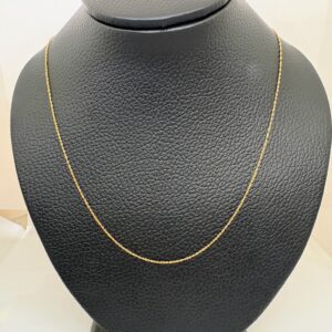 Cadena Oro 18 kt - Singapur 1g - 45 cm