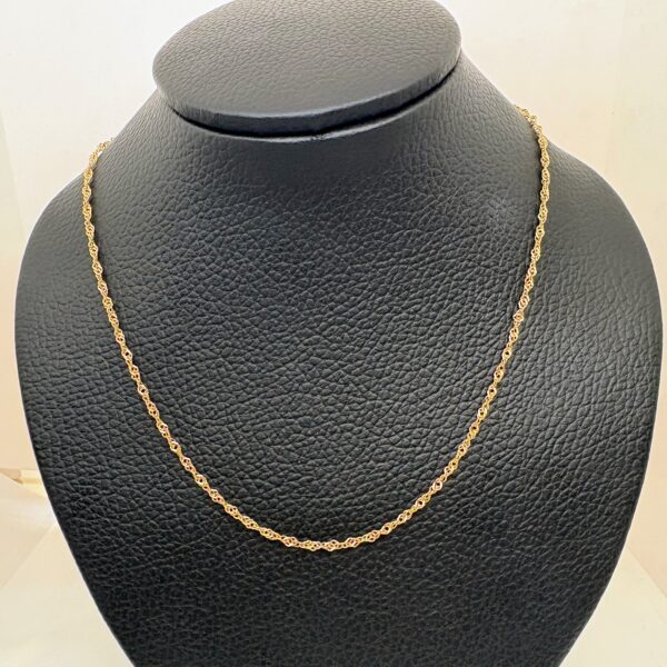 Cadena Oro 18 kt - Singarpur 3,4gs - 45 cm