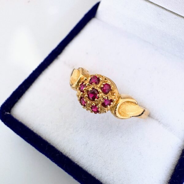 Anillo Oro 18 kt - Frutilla 2,4