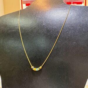 Cadena Oro 18 kt - Dijes Esmaltados