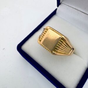 Anillo Oro 18 kt - Sello