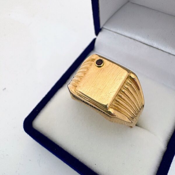 Anillo Oro 18 kt - Sello
