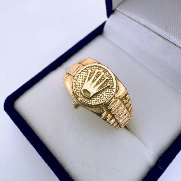 Anillo Oro 18 kt - Sello Rolex
