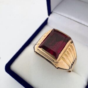 Anillo Sello - Rojo
