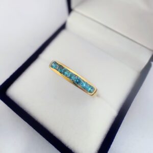 anillo oro 18 kt