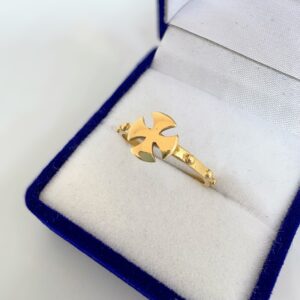 anillo oro 18 kt