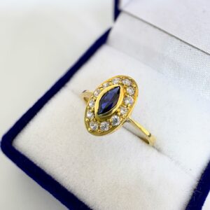 anillo oro 18 kt