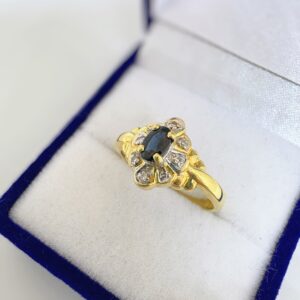 anillo oro 18 kt