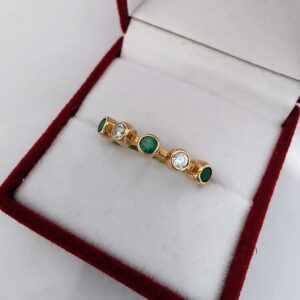 anillo oro 18 kt