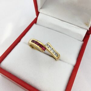 anillo oro 18 kt