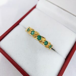 anillo oro 18 kt