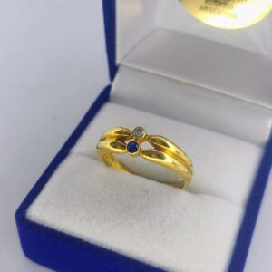 anillo oro 18 kt