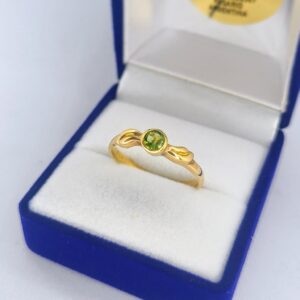 anillo oro 18 kt
