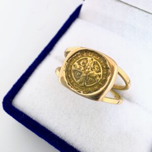 anillo oro 18 kt
