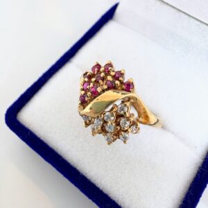 anillo oro 18 kt
