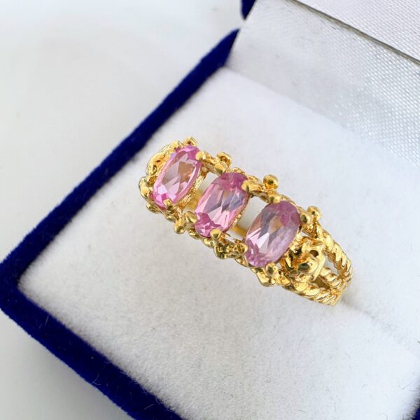 anillo oro 18 kt