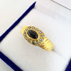 anillo oro 18 kt