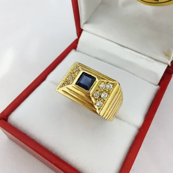 Anillo oro 18 kt