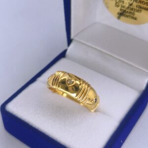 anillo oro 18 kt