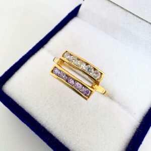 anillo oro 18 kt