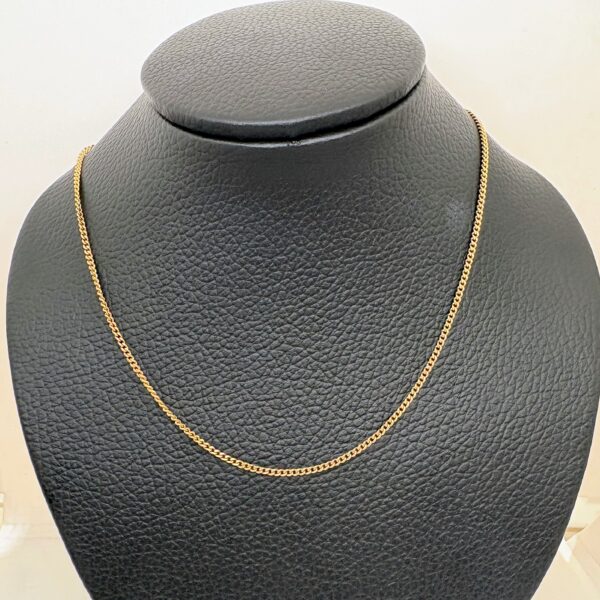 Cadena oro 18 kt - Groumet 4,7 - 40 cm